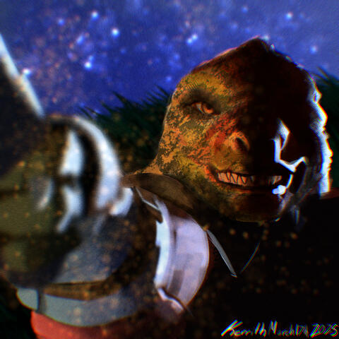 DnD TTRPG - Portraits - Knights A Lizardfolk Knight kindly grins as he prepares for battle! 4h 50min Program: Clip Studio Paint Brushes Houston Sharp Thick Oil Brush Hard Round