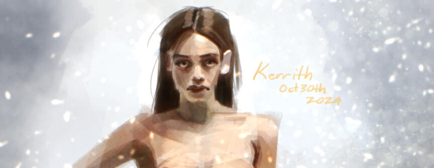 #372 Oct 30th 2024 Life Drawing Woman 2hr Program: Clip Studio Paint Brush: Wes Painter 1 Brush Full Version (NSFW) Art Studies at: https://www.artstation.com/kerrithjohnson https://bsky.app/profile/did:plc:gcrglxnpxfszlcnod2hgs4lh/feed/aaac6kxai6f